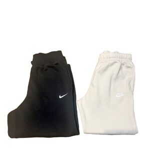 Nike Sweatpants Joggers Lot – Men’s Medium & Large – Black & Tan